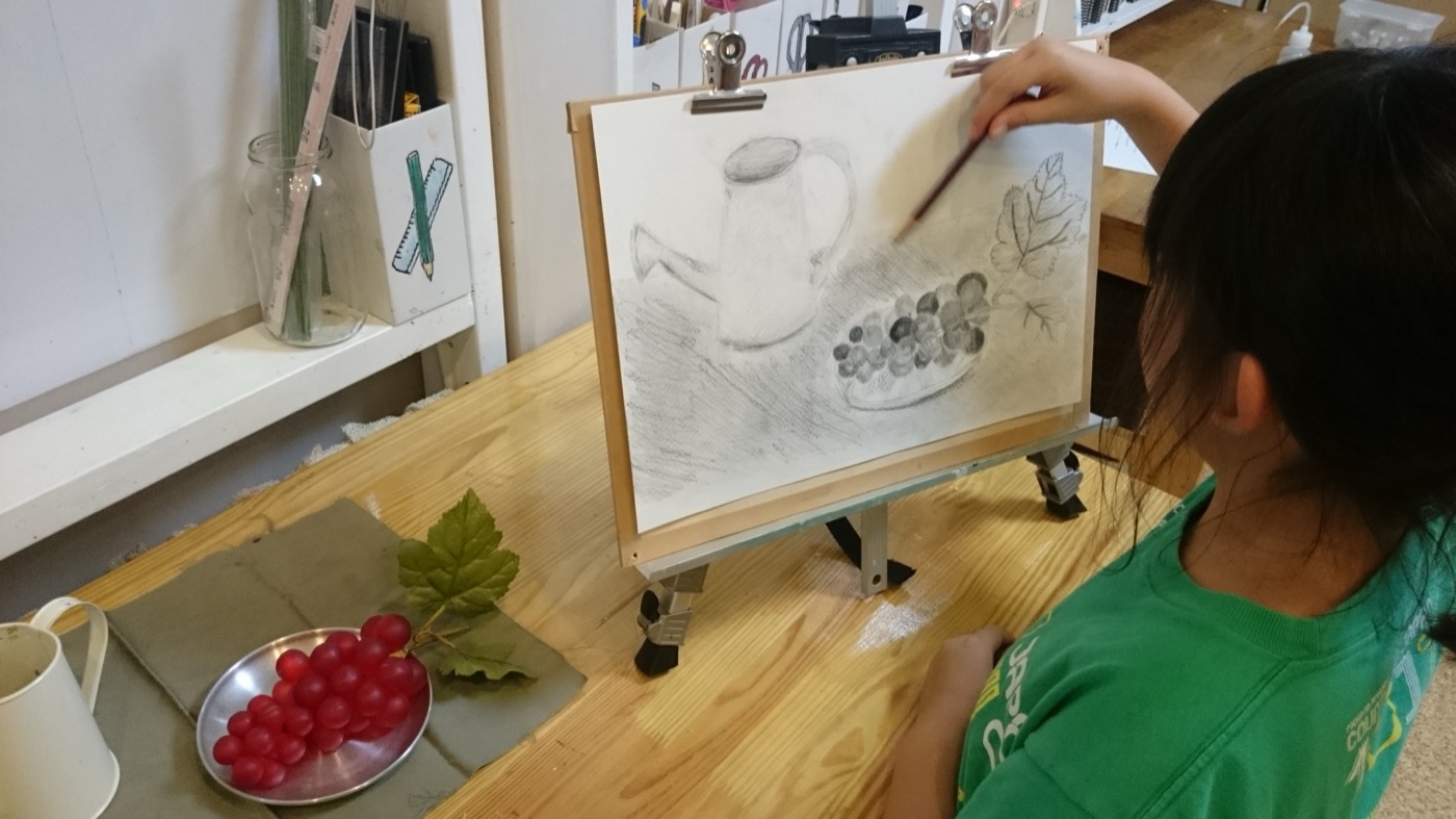 小学生クラスのレッスン風景
